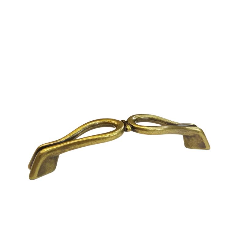 Furniture Handle Antique Brass 96mm