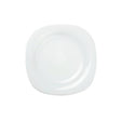 Golden Opal Carine Plain White Dinner Serving Square Plate 31cm (Set of 6)