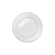 Golden Opal Mikasa Bone Rim Dinner Serving Plate 26cm (Set of 6)