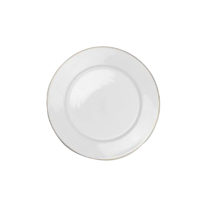 Golden Opal Mikasa Bone Rim Dinner Serving Plate 26cm (Set of 6)