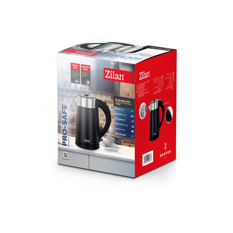 Double Wall Kettle Black