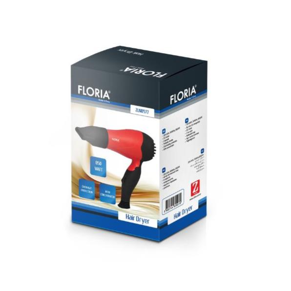 Hair Dryer Red & Black