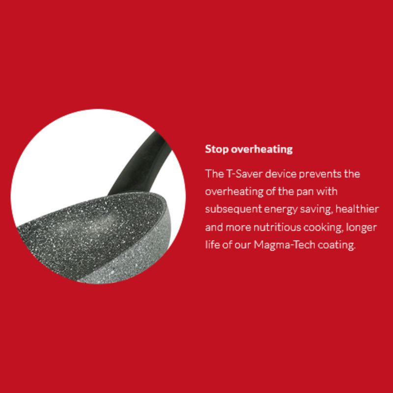 Pietra Viva Pan With 2 Handle 36cm