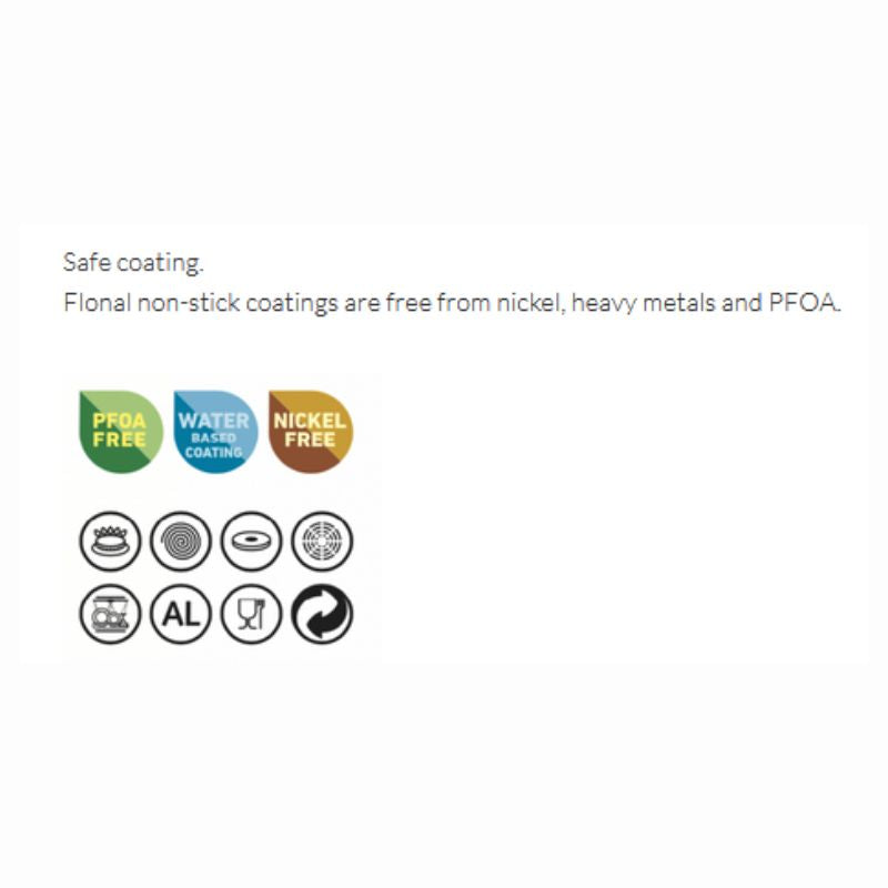 Pietra Viva Pan With 2 Handle 36cm