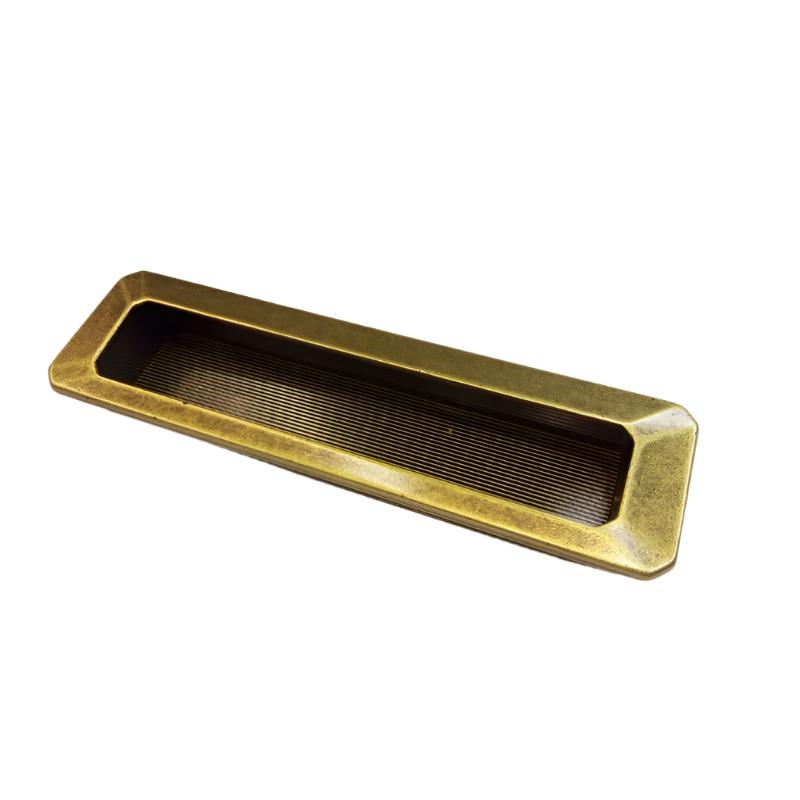 Furniture Handle Antique Brass 128mm