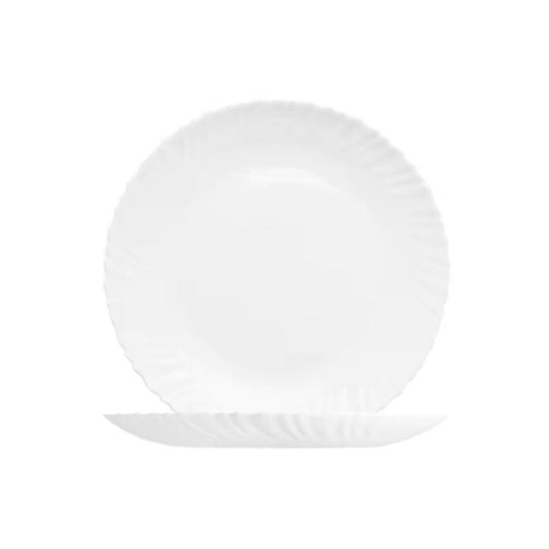 Dinner Serving Plate 10" White