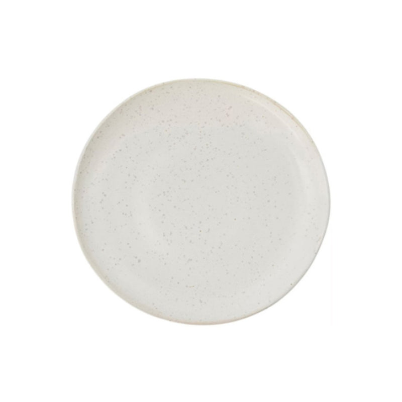 Dinner Serving Round Plate Flat 10.5" White