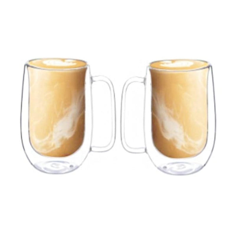 Double Wall Coffee Serving Cup 250ml (Set of 2pcs)