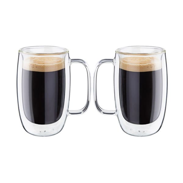 Double Wall Coffee Serving Mug 200ml (Set of 2pcs)
