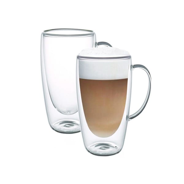 Double Wall Coffee Serving Mug 300ml (Set of 2pcs)