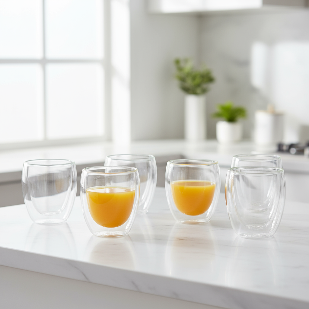 Double Wall Water Glass 325ml (Set of 6)