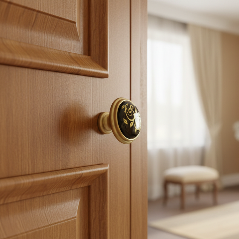 Drawer Knob Antique Brass