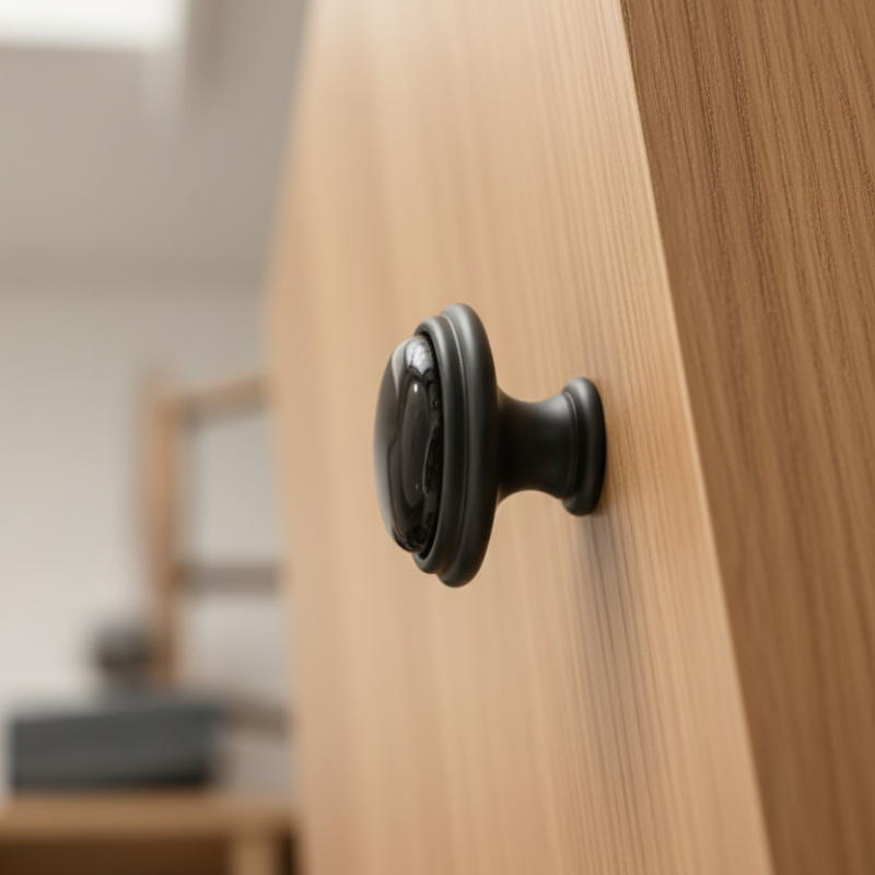 Drawer Knob Matt Black