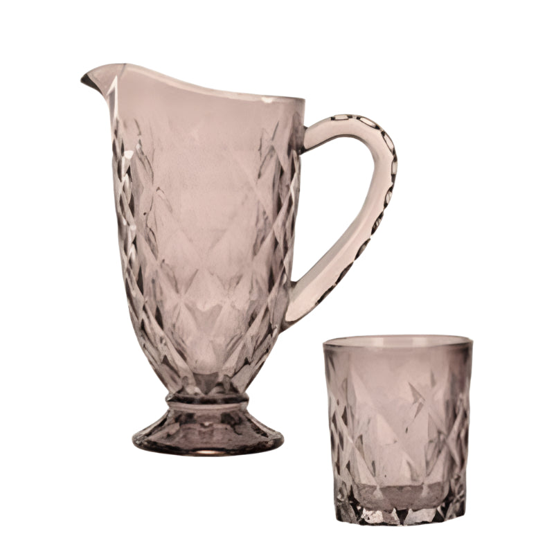 Drinking Glasses With Pitcher (Set of 7 Pcs)