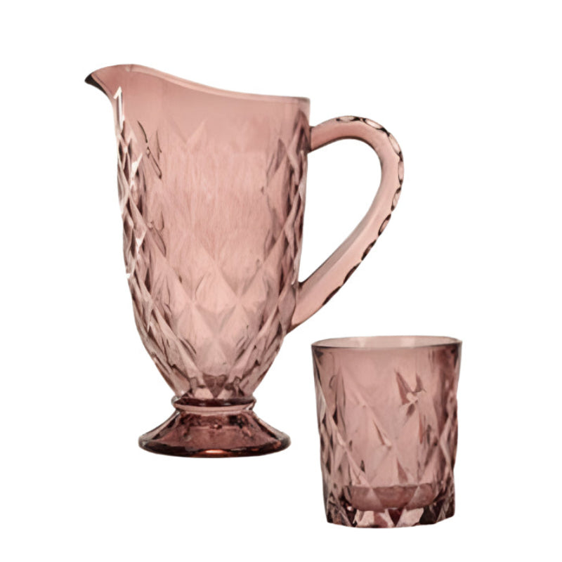 Drinking Glasses With Pitcher (Set of 7 Pcs)