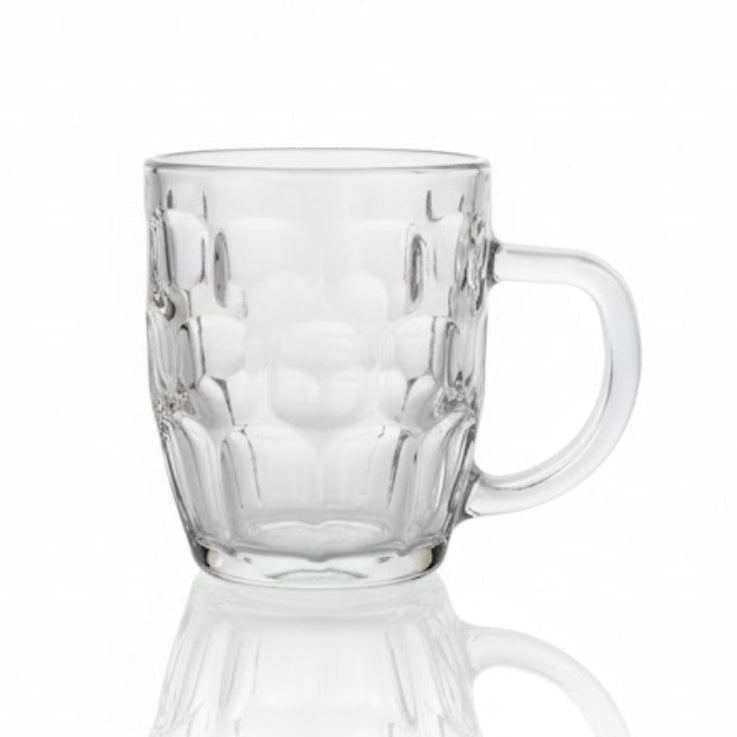 Drinking Beer Glass 520ml With Handle
