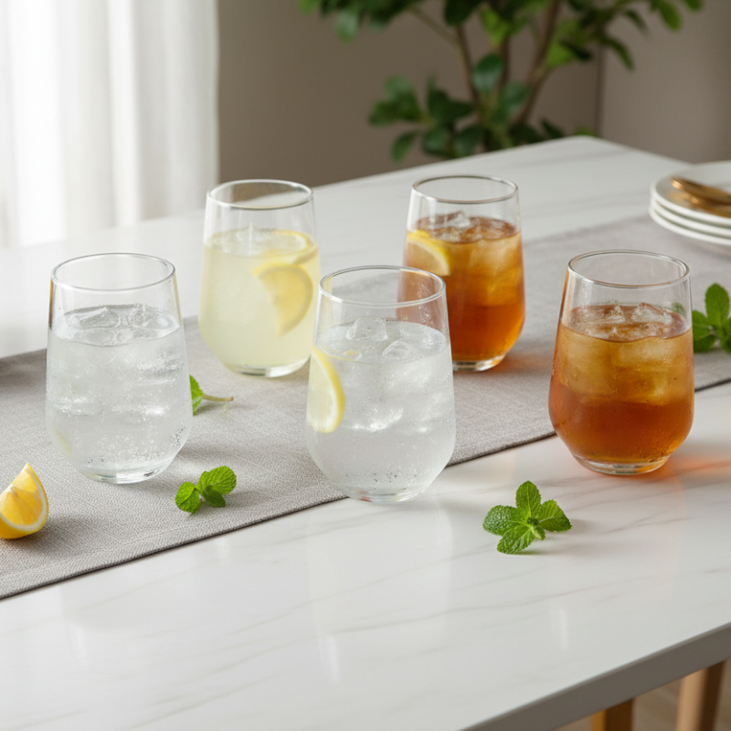 Drinking Serving Glass 390ml (Set of 6pcs)
