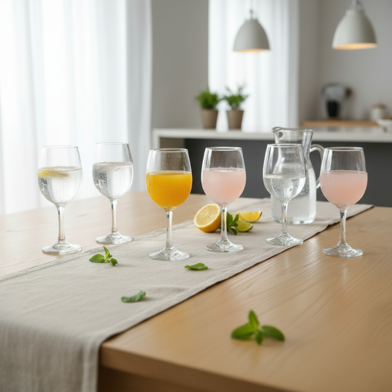 Drinking Serving Glass (Set of 6) 340ml