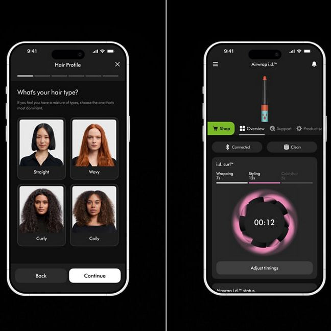 Dyson Airwrap i.d Multi-Styler Curly & Coily Jasper Plum