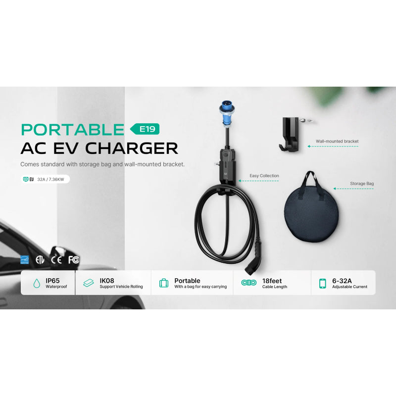 E19 7.36KW EV Charger