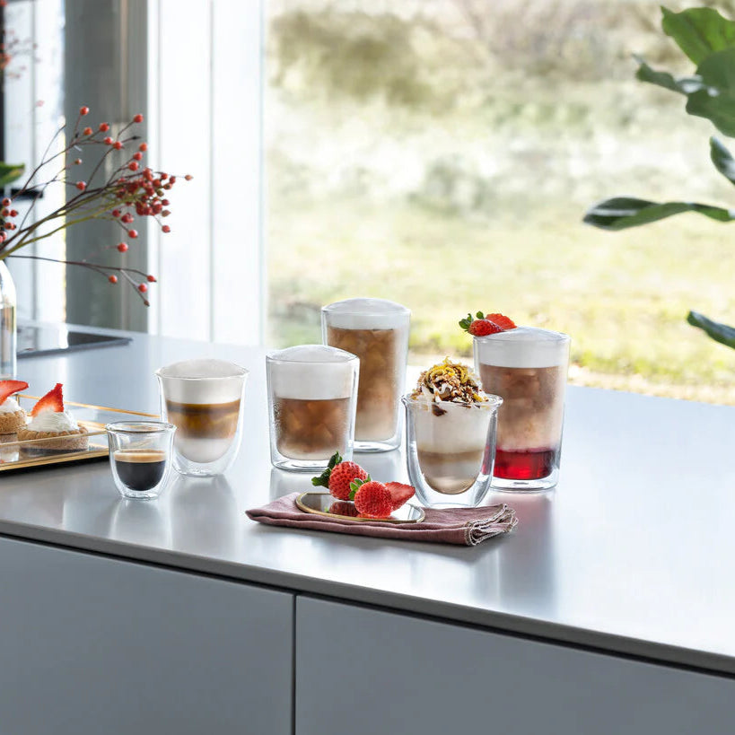 Hot & Cold Coffee Glasses Collection Set of 6