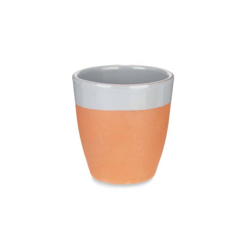 Earthenware Glass 330ml Grey