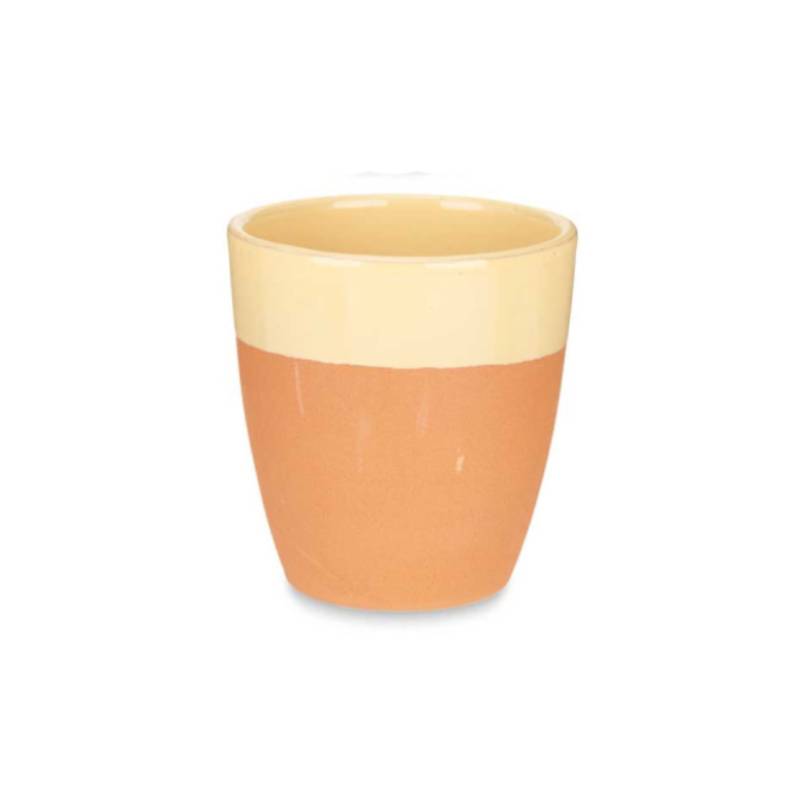 Earthenware Glass 330ml Yellow