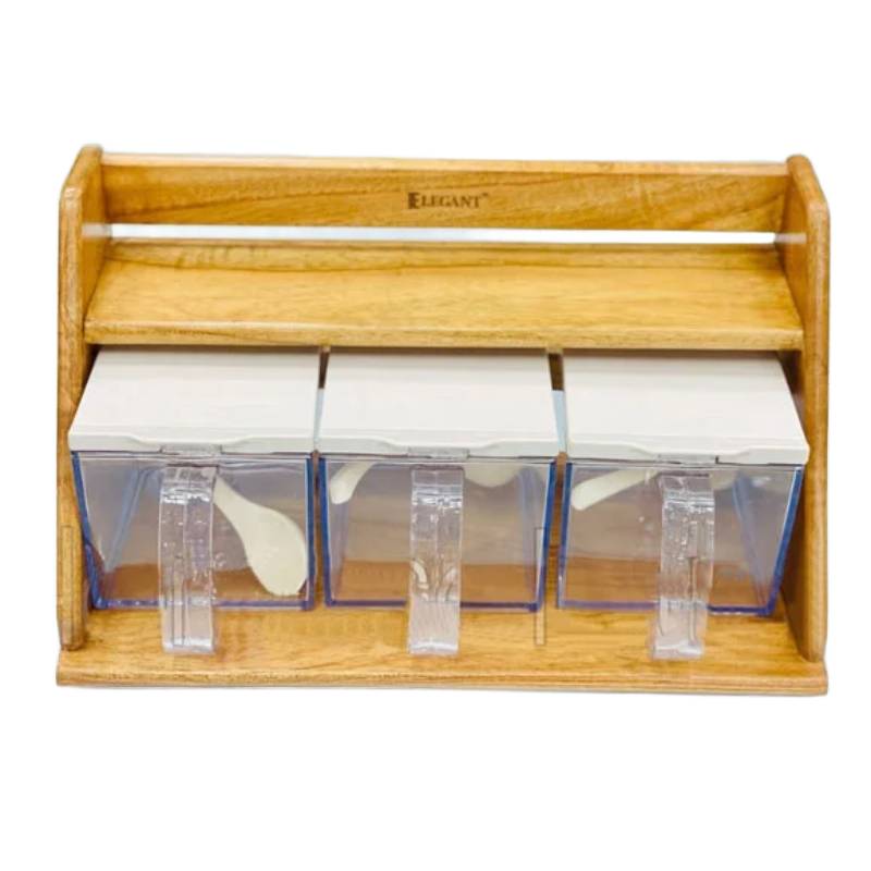 Elegant 3 Pcs Stocker Set