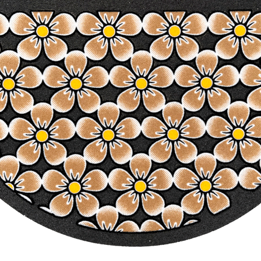 Zerbino Flomat Doormat D Flower Design