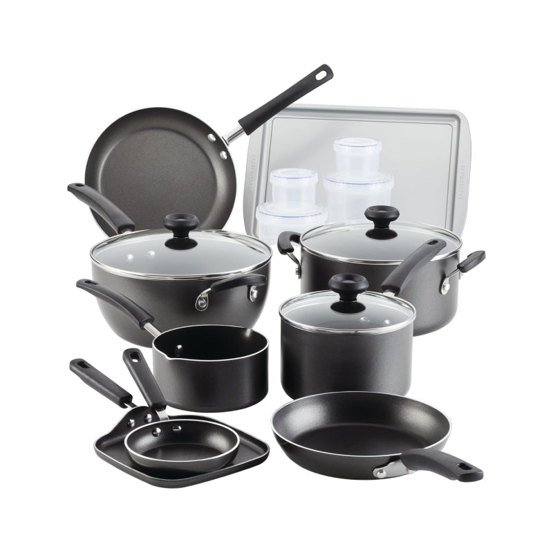 Farberware Cookware Non-Stick Pots and Pans (Set of 20pcs)