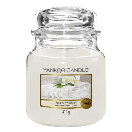 Yankee Scented Candle "Fluffy Towels" 411gm