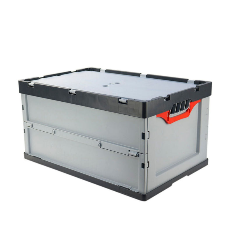 Foldable Storage Box 67L Grey