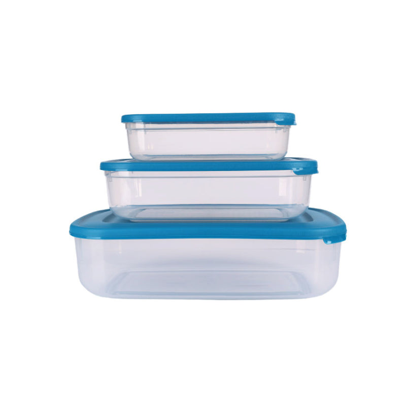 Food Storage Box Plastic (Set of 3)