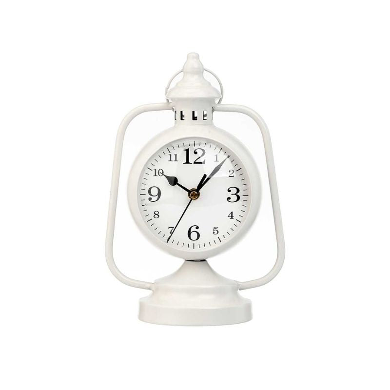 Forge Clock Oval Dial White 25cm