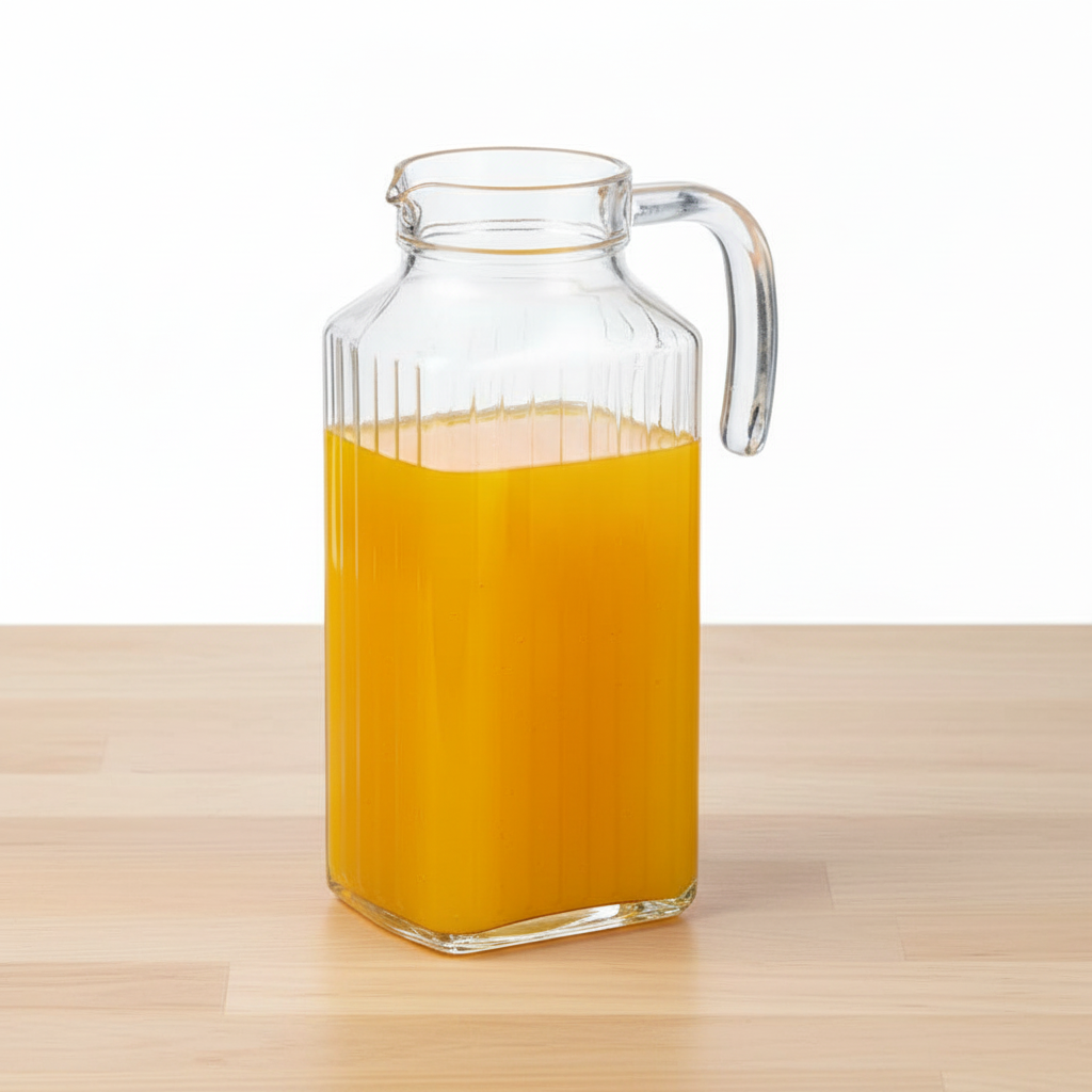 Fridge Glass Jug With Handle 1.8L