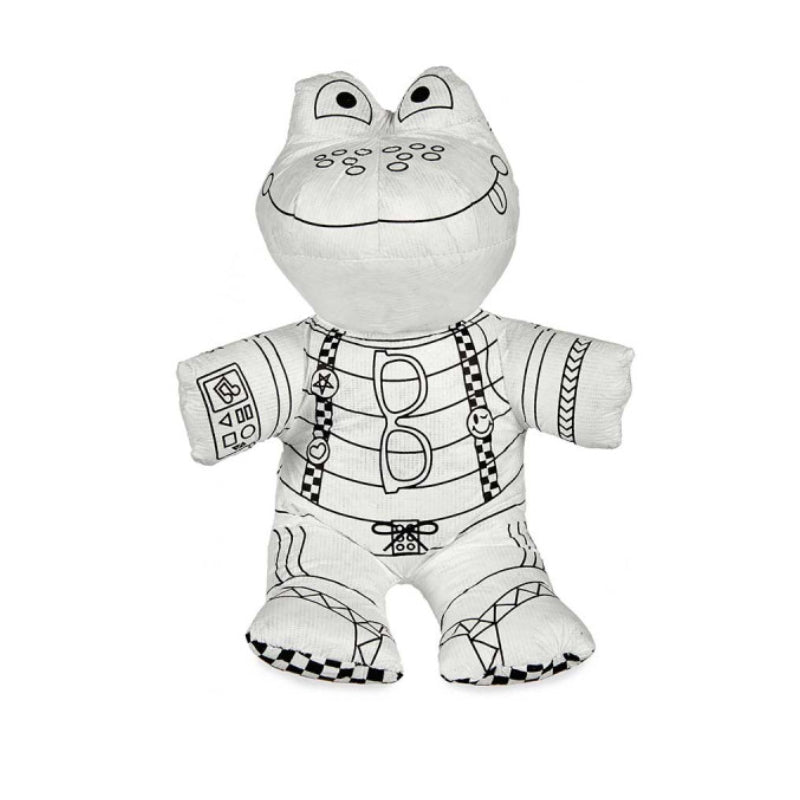 Frog Teddy to Paint With Marker