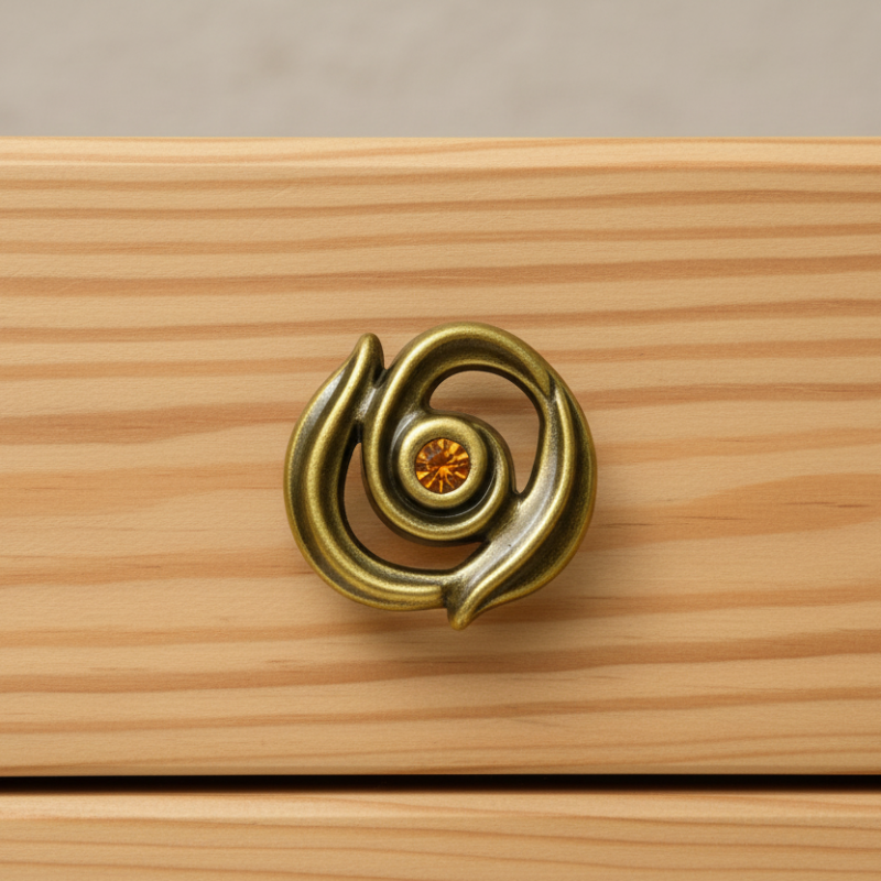 Drawer Knob Antiza Crystallized