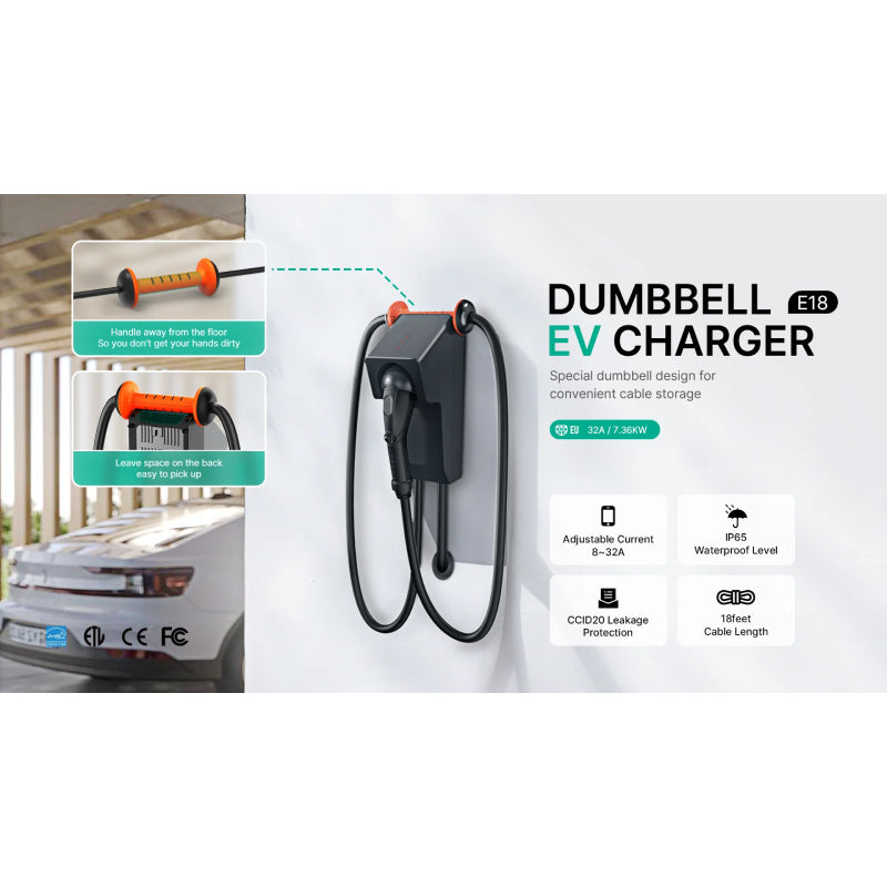 GK E18 7.36KW EV Charger