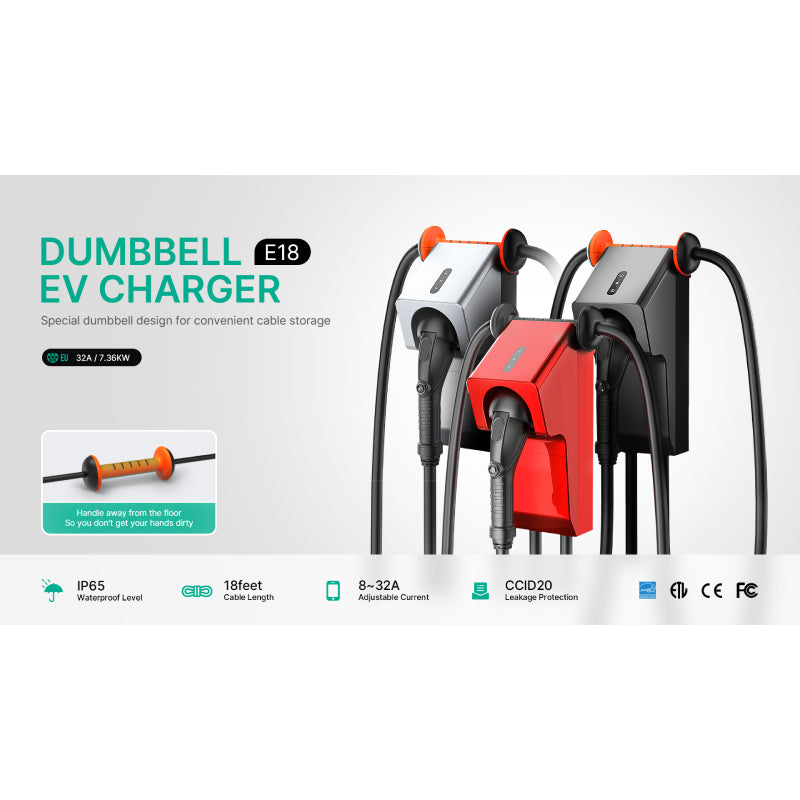 GK E18 7.36KW EV Charger