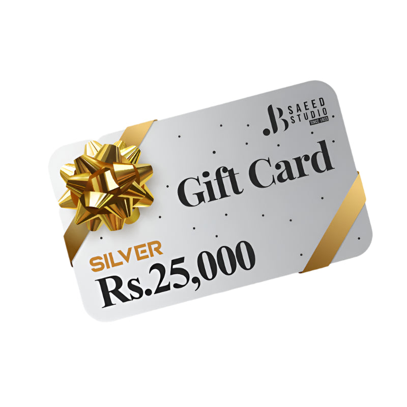 Silver Gift Card