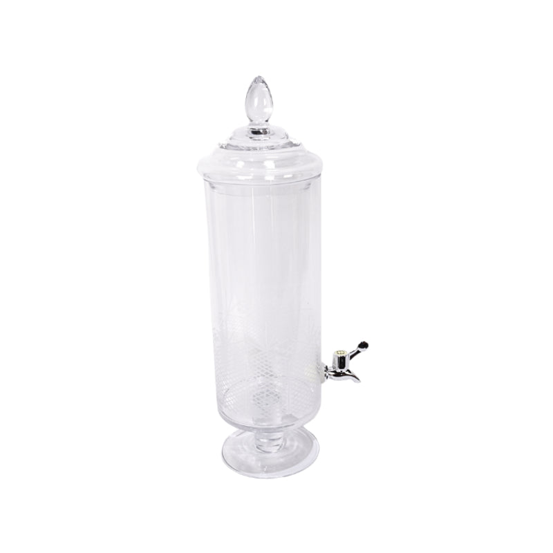 Glass Beverage Dispenser 4Ltr