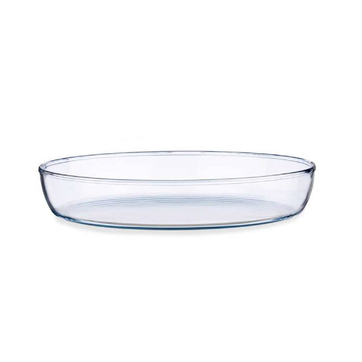 Glass Oval Tray Borcam 3300cc