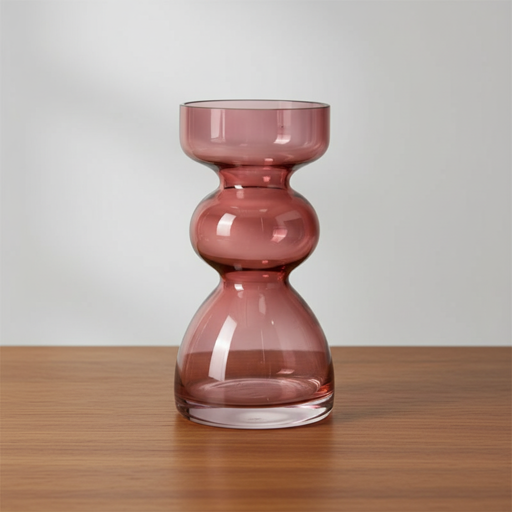 Glass Plant Vase 16.7cm