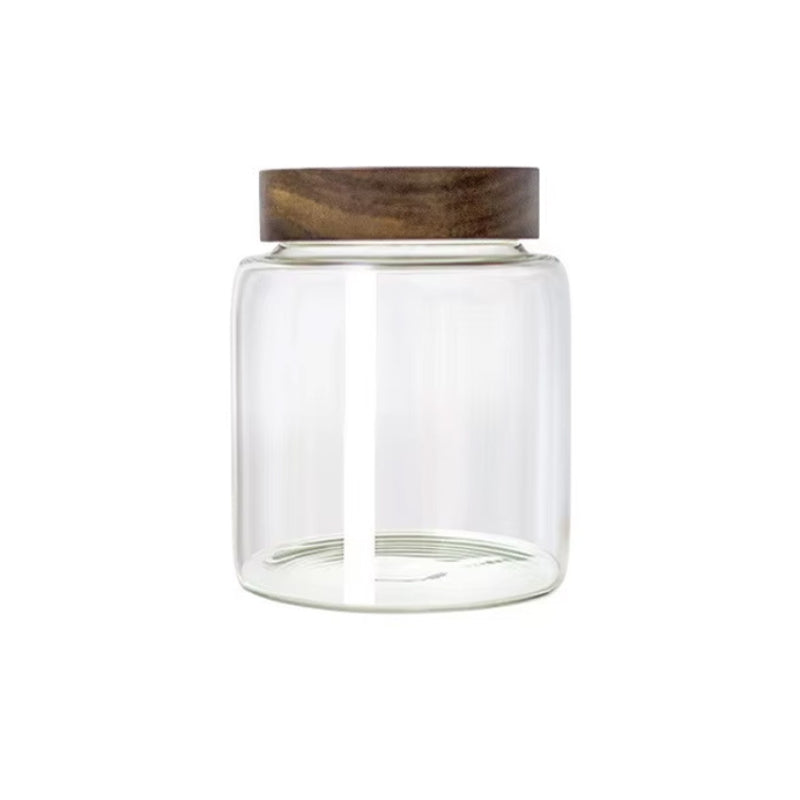 Glass Storage Jar With Lid 1300ml