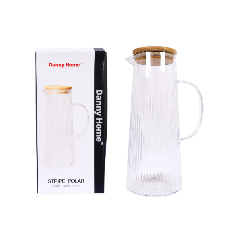 Glass Water Pitcher 1200ml