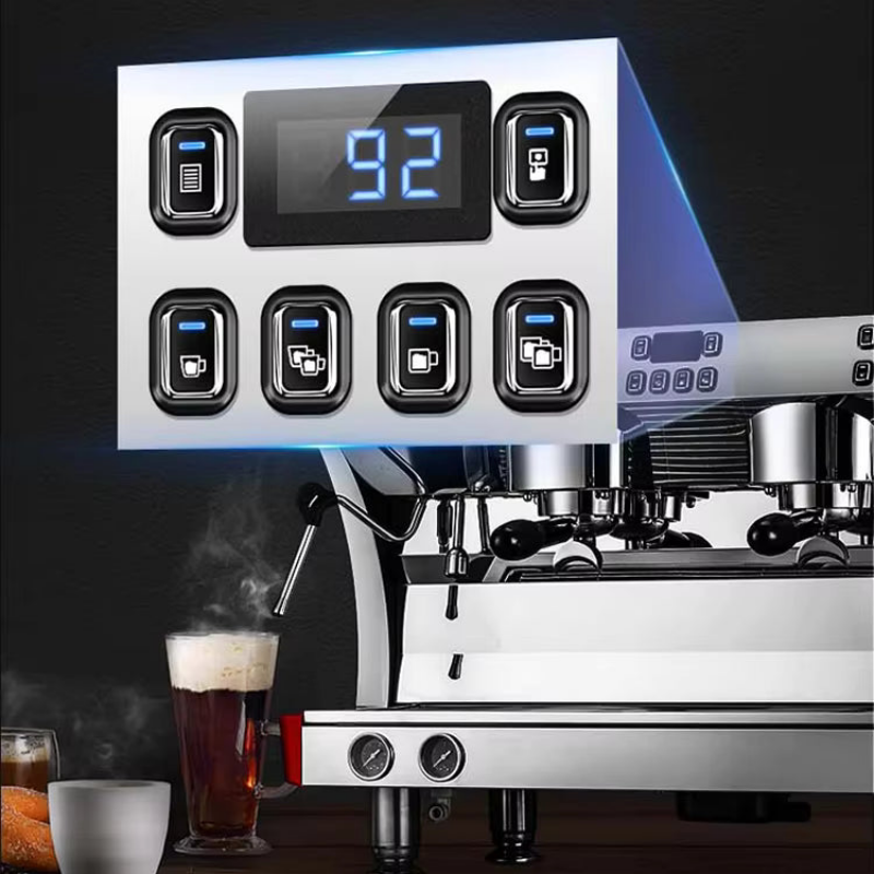 Gemilai Double Group Commercial Coffee Machine