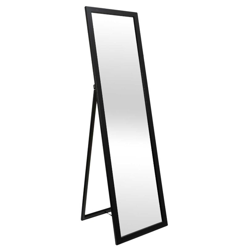 Black Pedestal Mirror