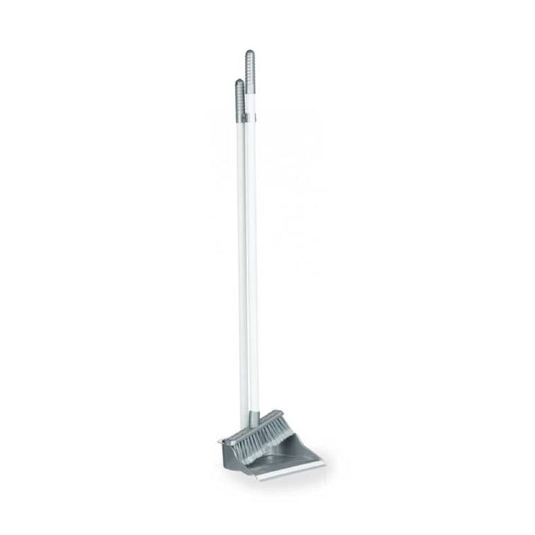 Hand Dustpan and Brush Silver Small