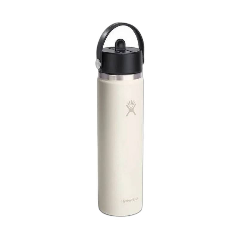 Hydro Flask Wide Mouth with Flex Straw Cap Ivory 24 Oz