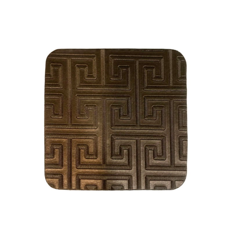 Faux Leather Coaster Set Square (5 Pieces)